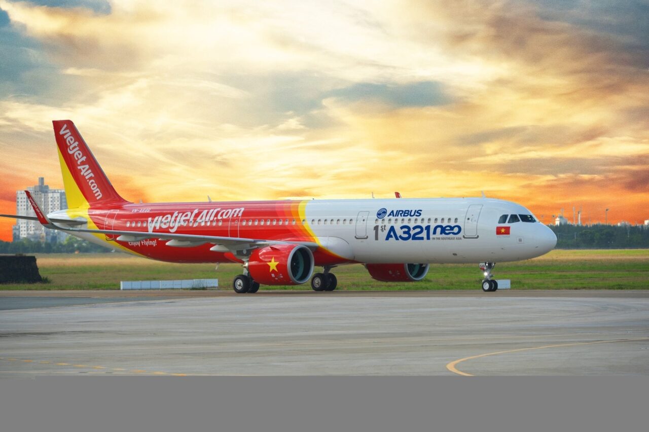 Vietjets first A321neo aircraft