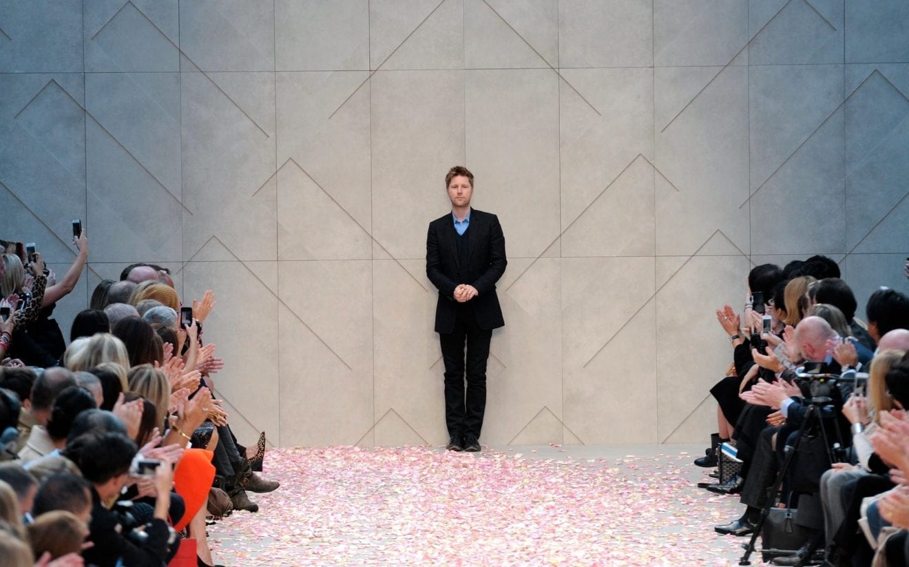 Christopher Bailey takes final bow for Burberry at LFW