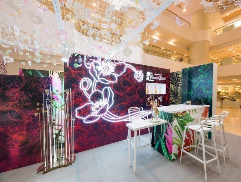 Perrier-Jouët ‘Garden of Wonder’ Pop-up at Pacific Place
