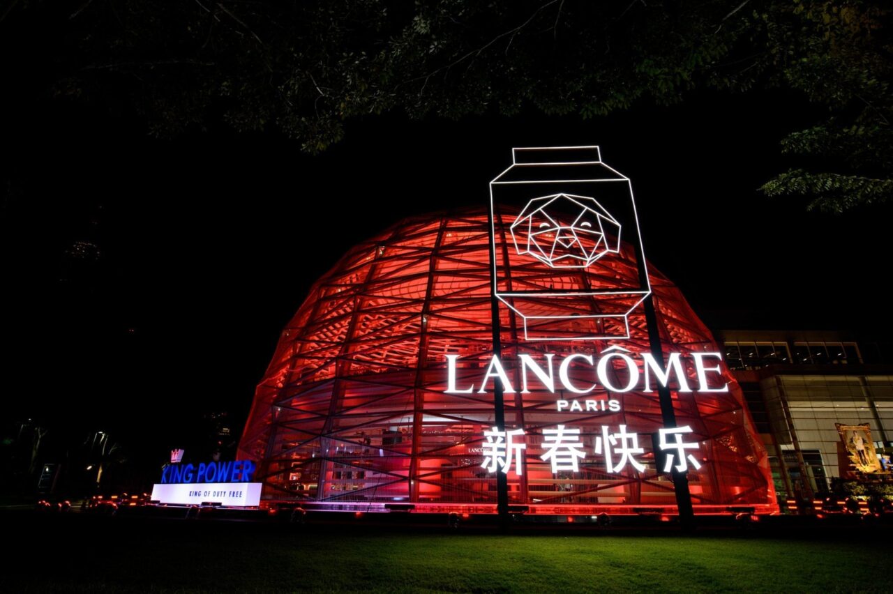 LANCOME Facade at King Power 1