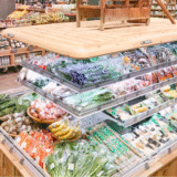 Muji fresh store Osaka vegs