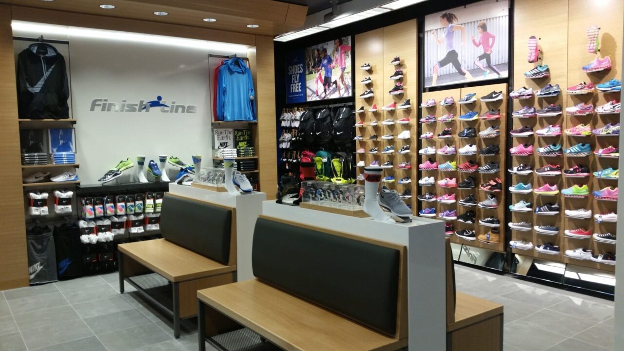 finish line