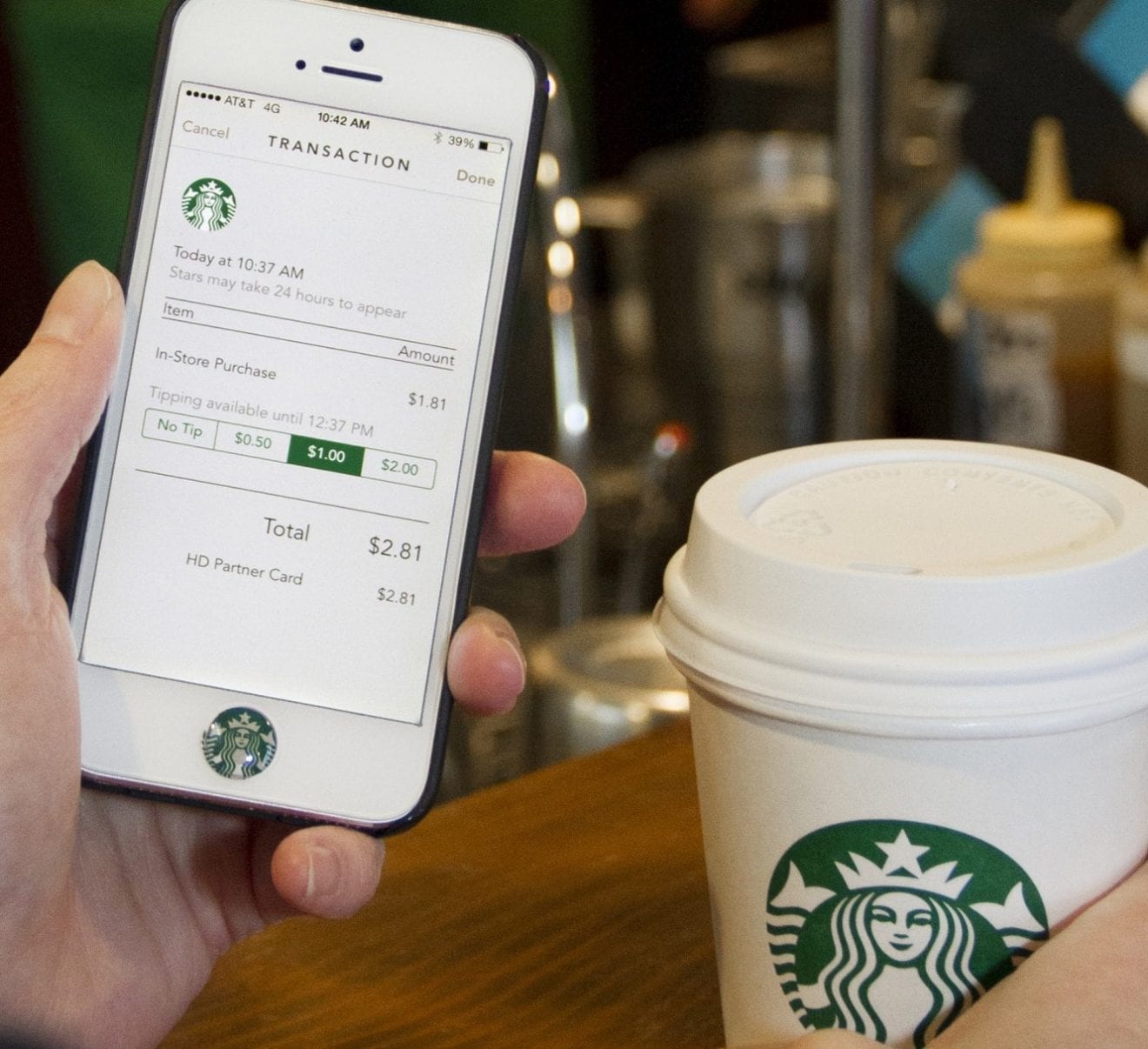 Starbucks Coffee Korea boosts cashless store ranks
