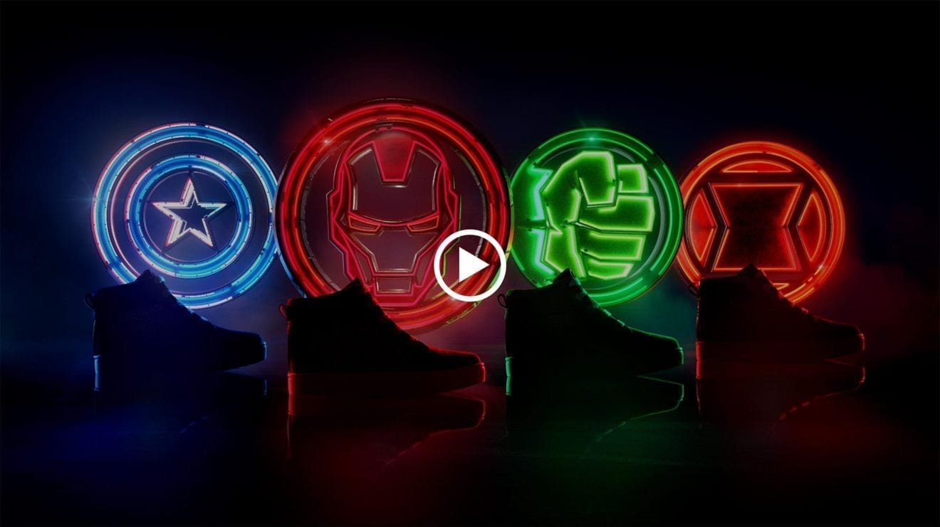 Clarks Kids teams with Avengers