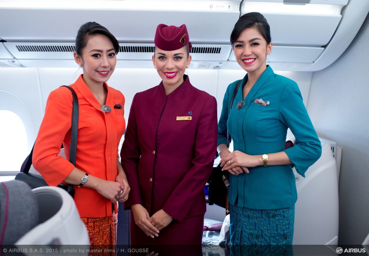 Garuda indonesia crew