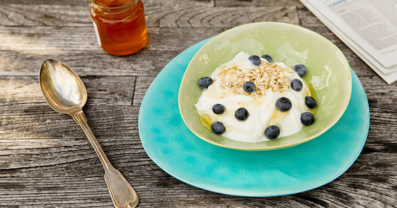 gr yoghurt klein