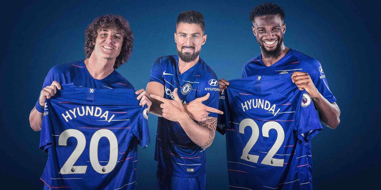 Chelsea jerseys will soon bear Hyundai logo