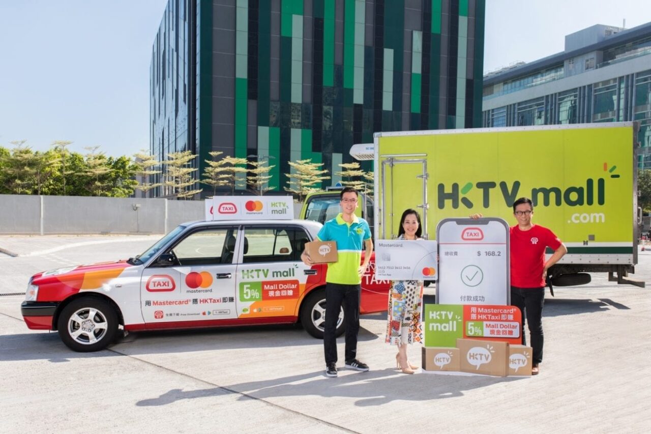 Shop Online and Roam the City with Mastercard, HKTaxi and HKTVmall