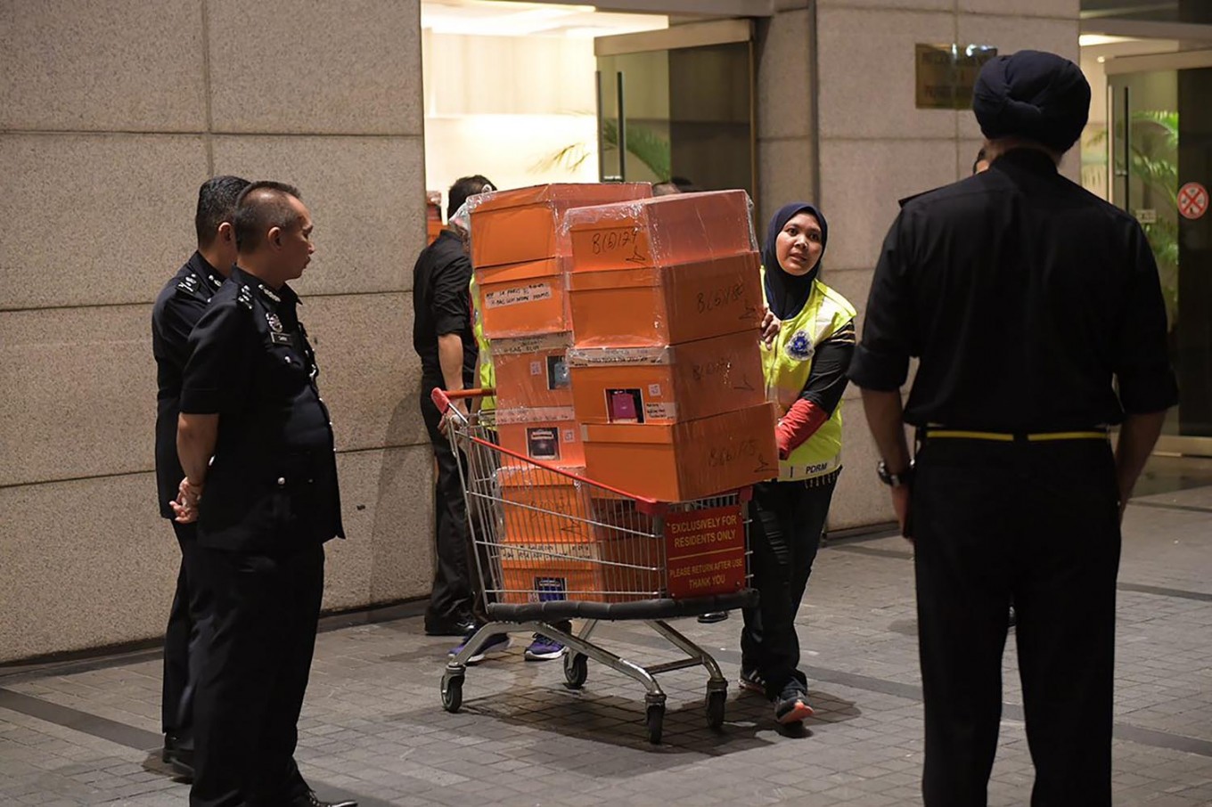Items worth $273m seized from premises linked to Malaysia ex-PM