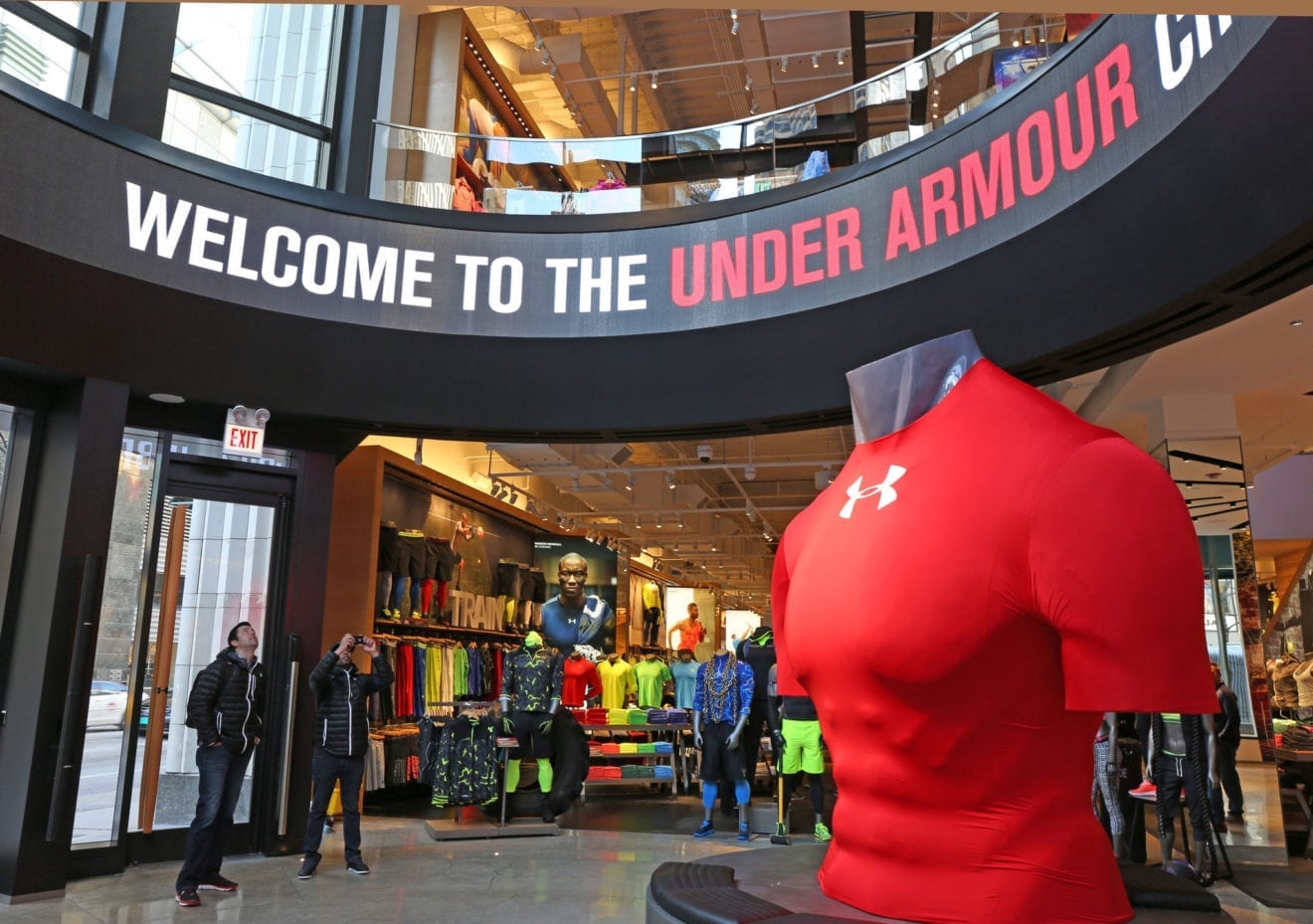 Why did Under Armour stock rise by 27% ?