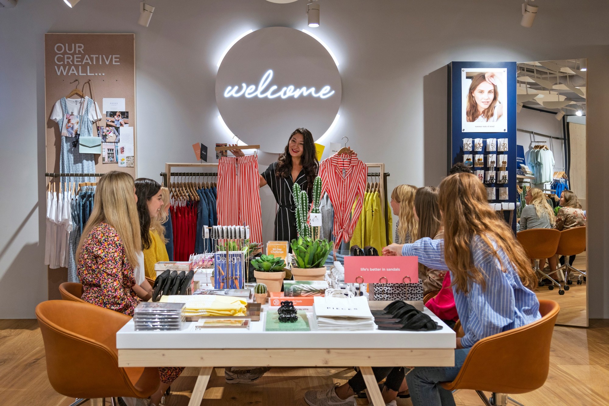 Dalziel & Pow creates immersive retail space for Pieces