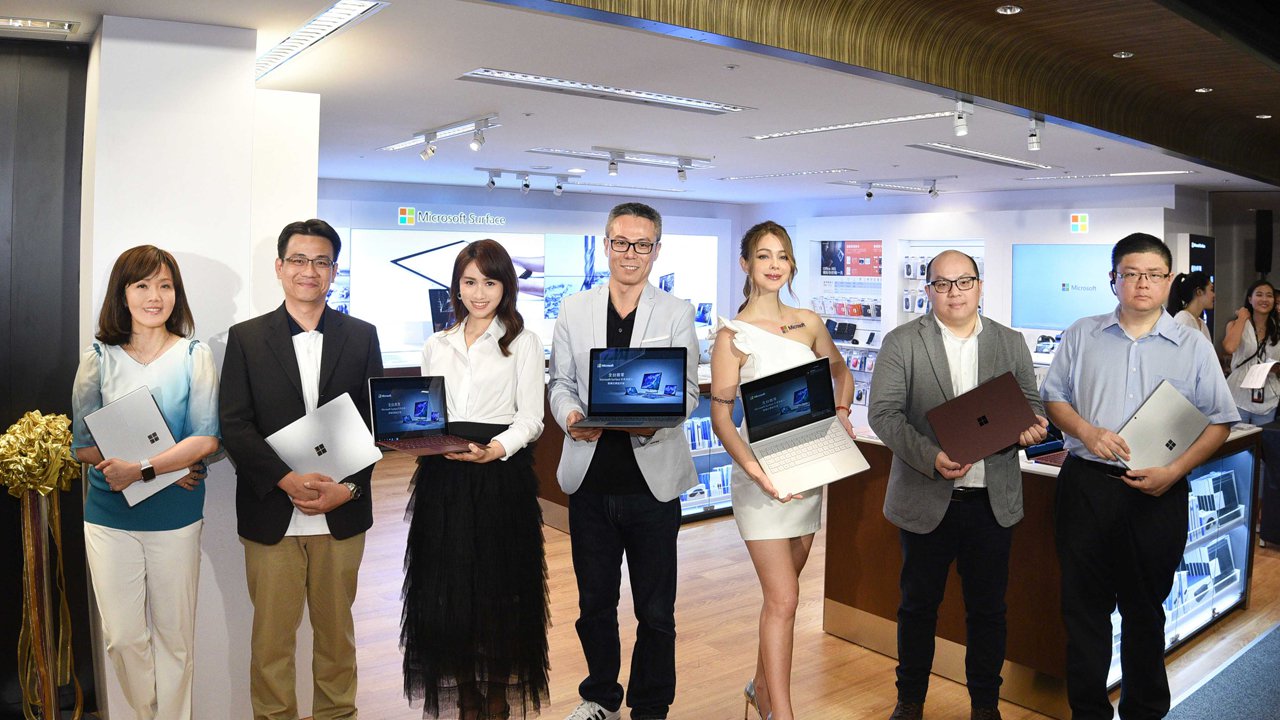 Microsoft opens up a flagship store in Taiwan, the 9th in Asia