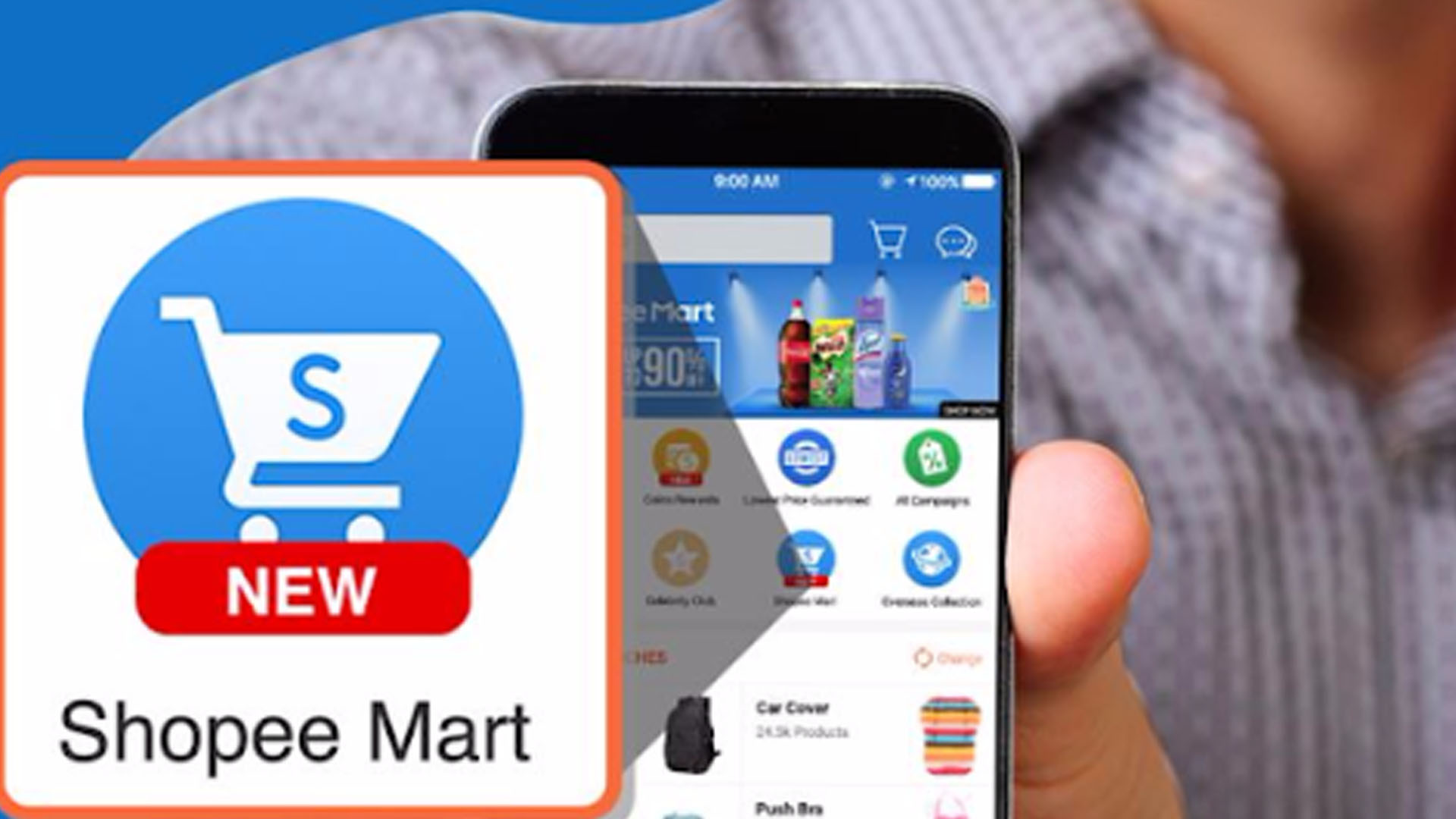 Online grocery shopping made easy with Shopee Mart