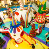 Themed Jolly Rainbow which signifies fresh beginnings and hope get ready to embark on a fun colourful and interactive Christmas journey as you enter the concourse. 1