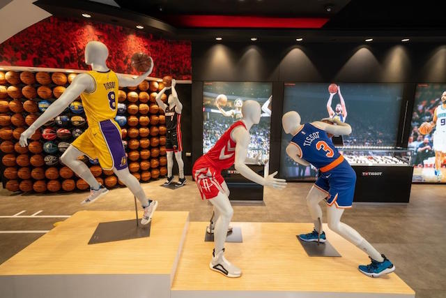 Tissot basketball concept store 1