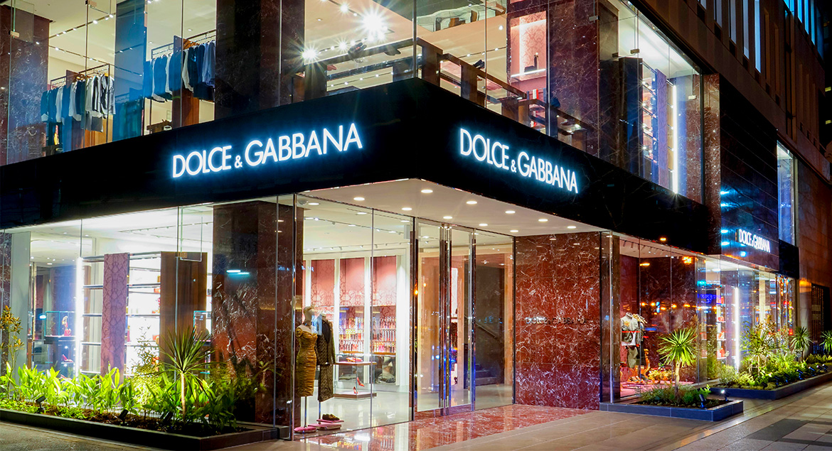 D&G opens boutique in Osaka Japan