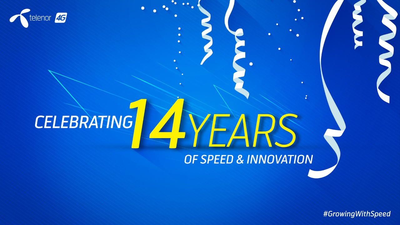 Telenor Pakistan, is celebrating its 14th anniversary with a renewed commitment to empowering Pakistan