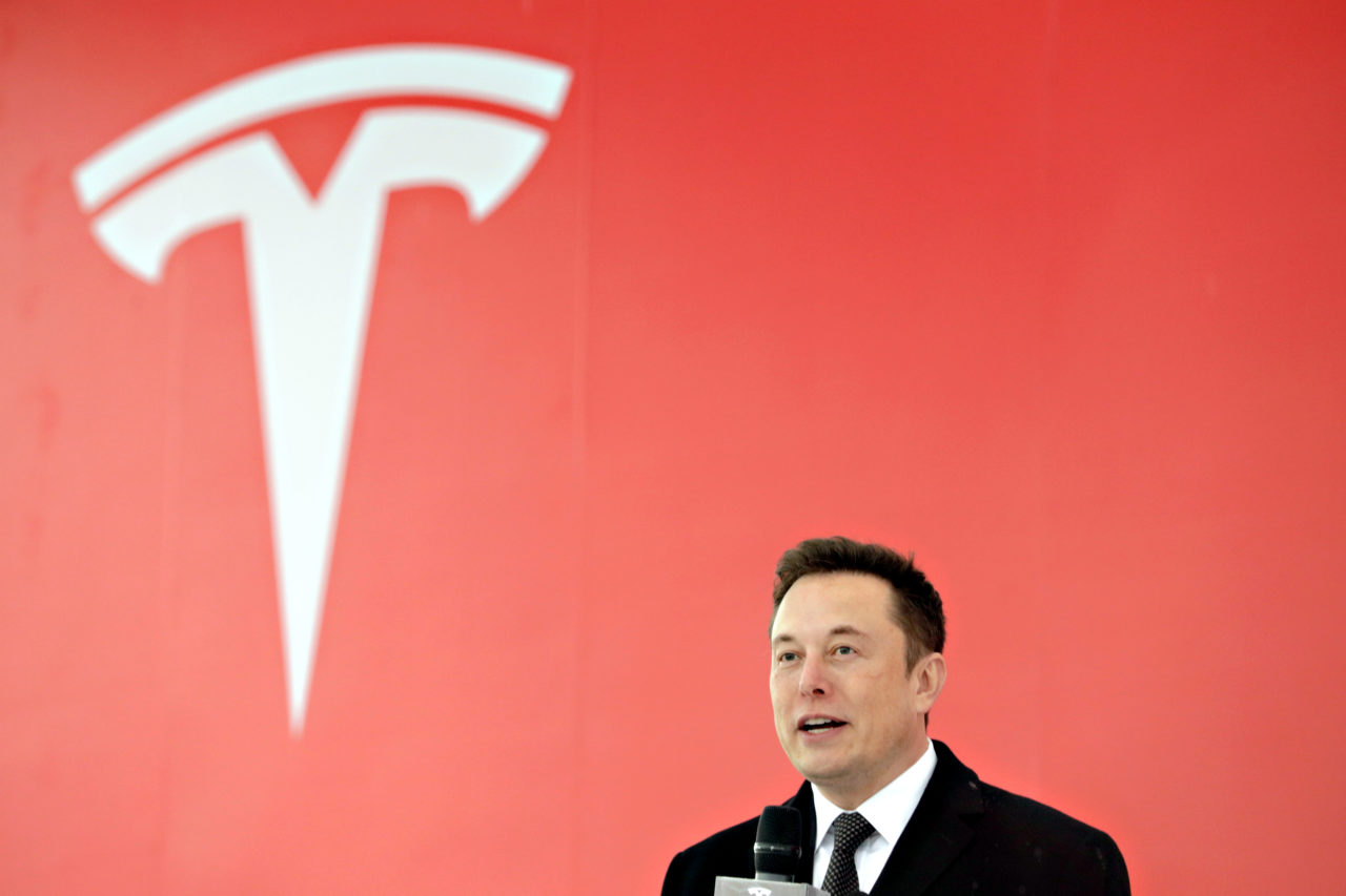 Tesla Elon Musk scaled