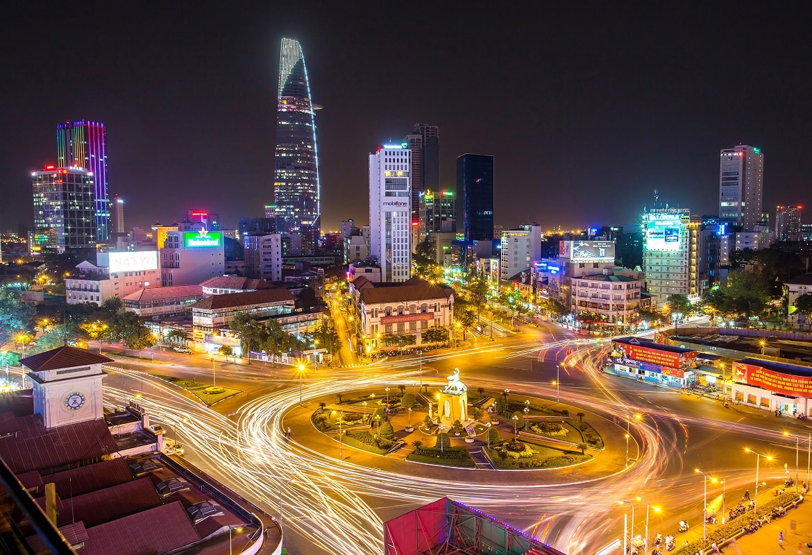 A digital nomad working in Vietnam