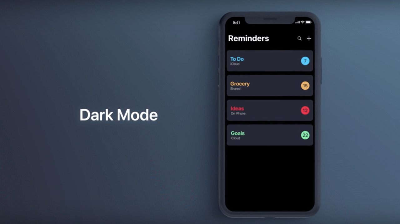dark mode