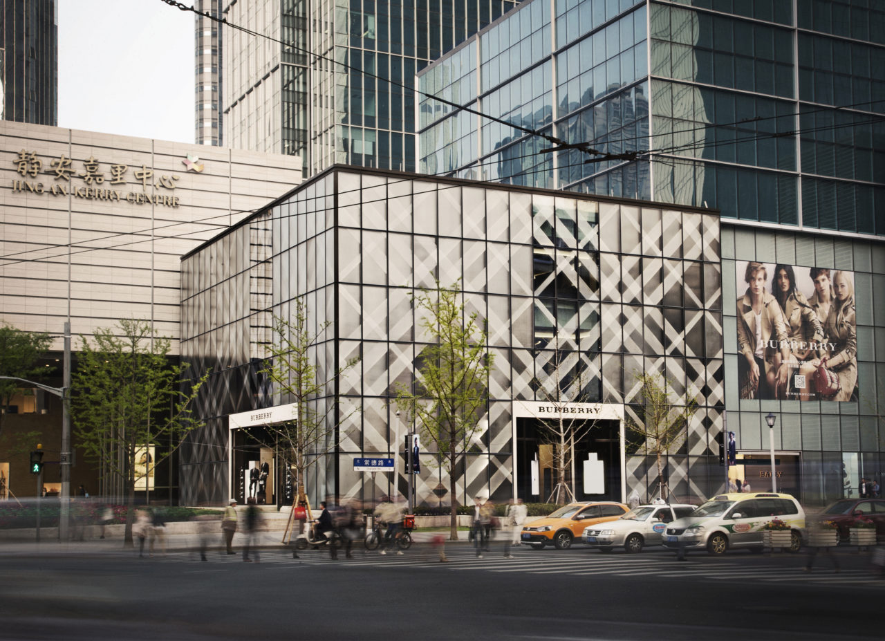 Burberry Shanghai Closes Flagship Store