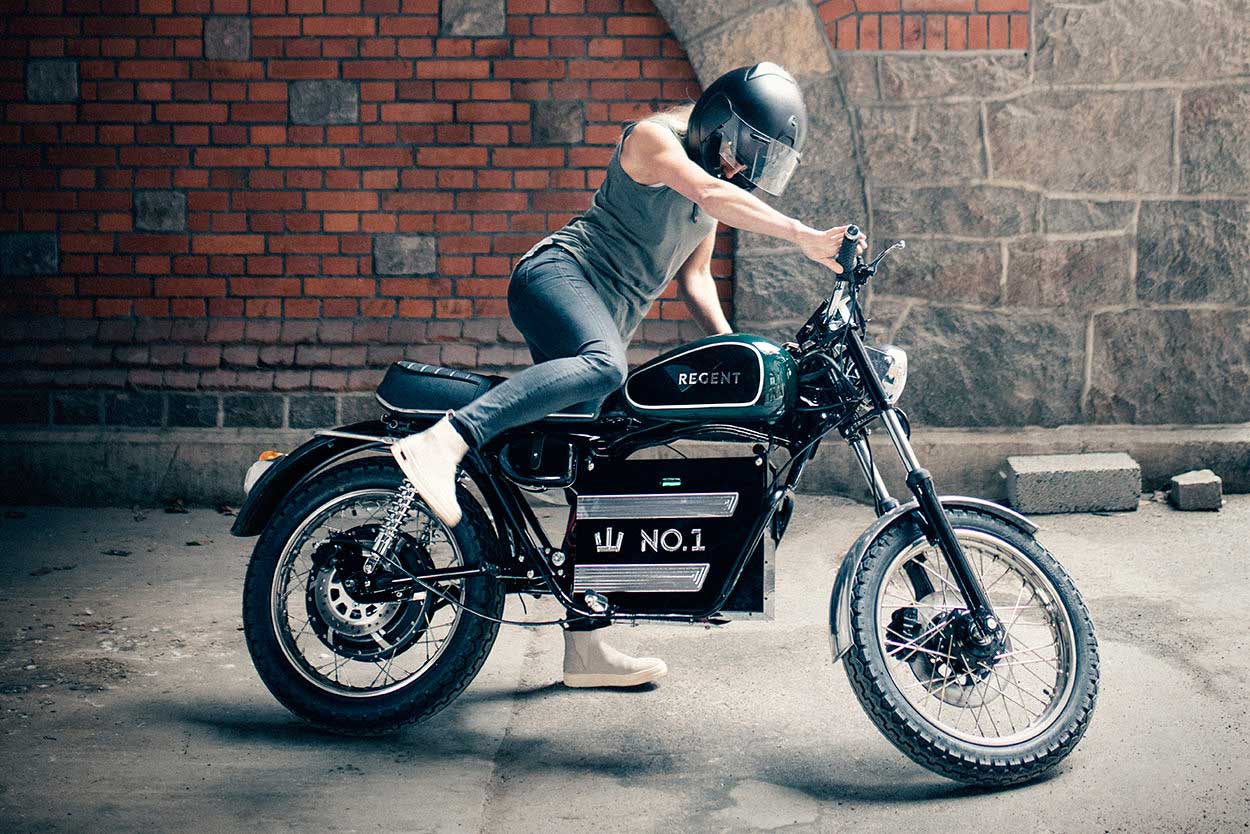 Regent No. 1 Retro-Styled Electric Motorcycle To Debut Next Year