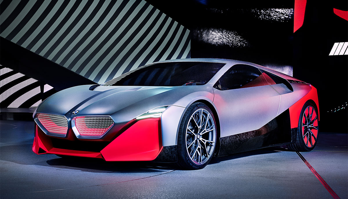 BMW Previews Vision M Next Electric Sportscar