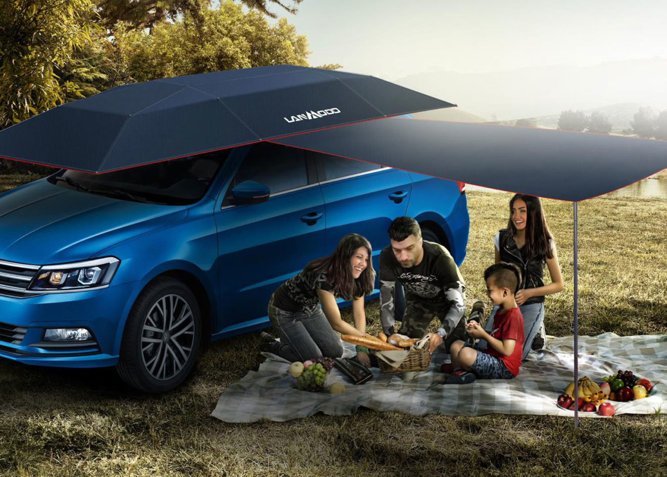 Lanmodo Introduces The World’s First Automatic Car Tent