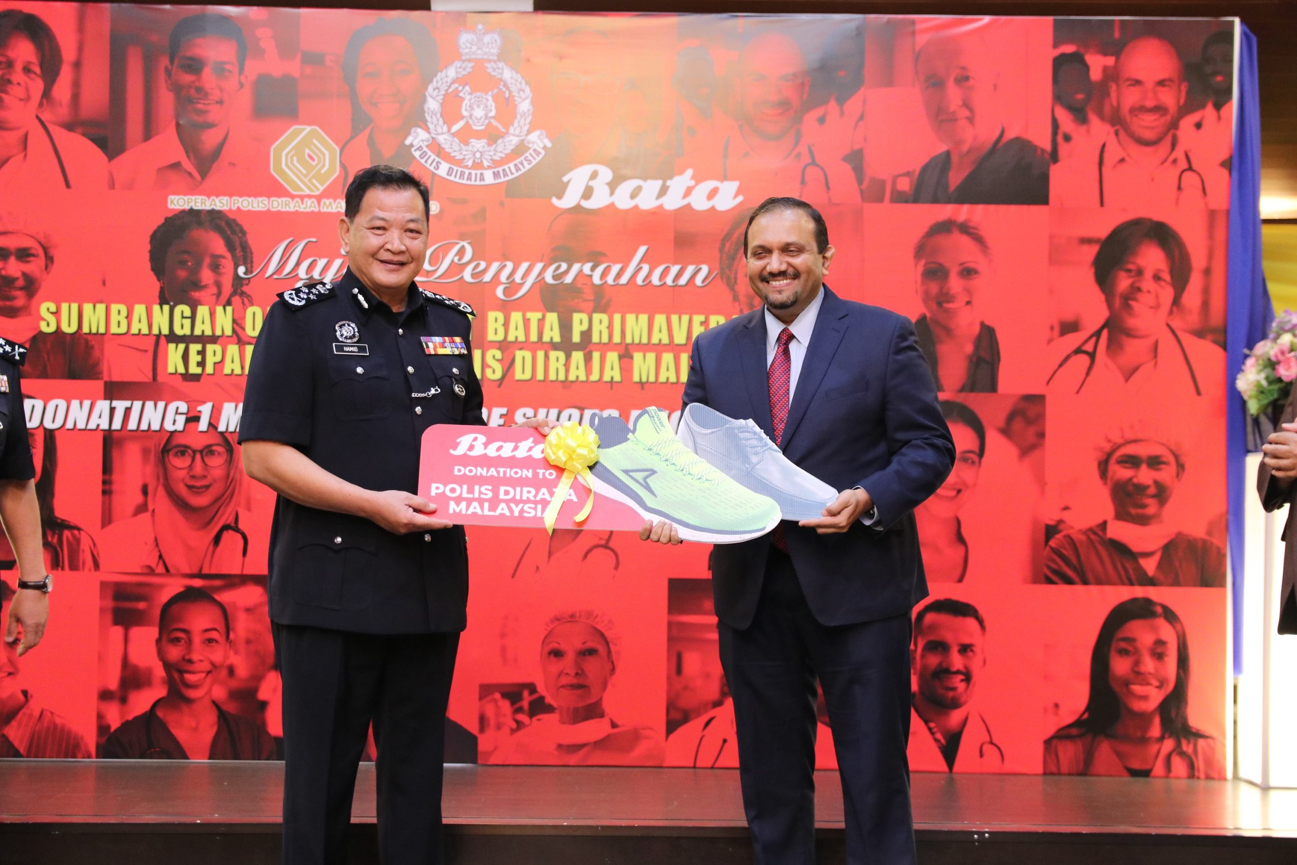 Bata Malaysia donates 60,000 pairs of shoes