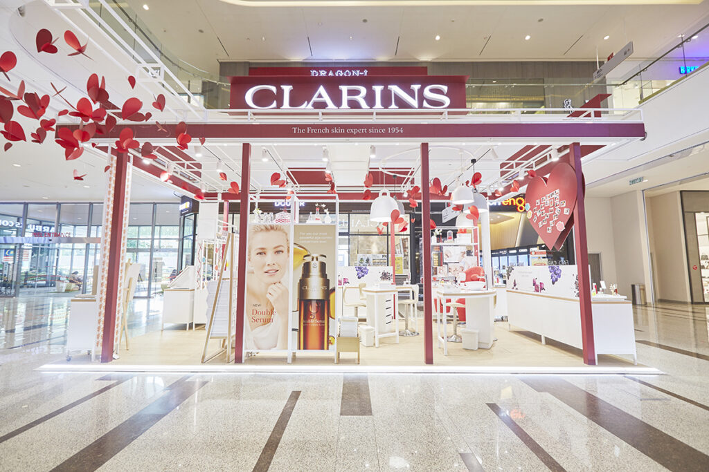 Clarins Kiosk
