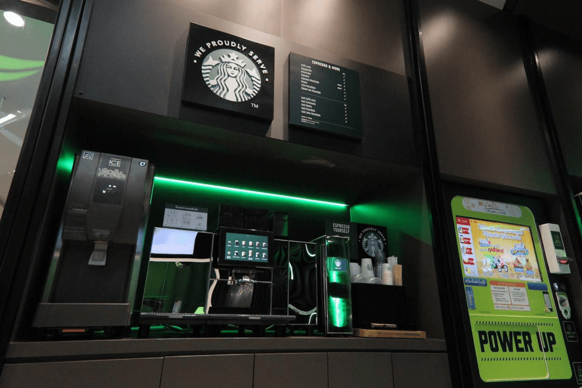 Starbucks unveils first unmanned self-serve outlet in Thailand’s