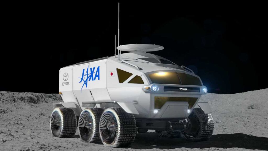 toyota lunar cruiser front shot