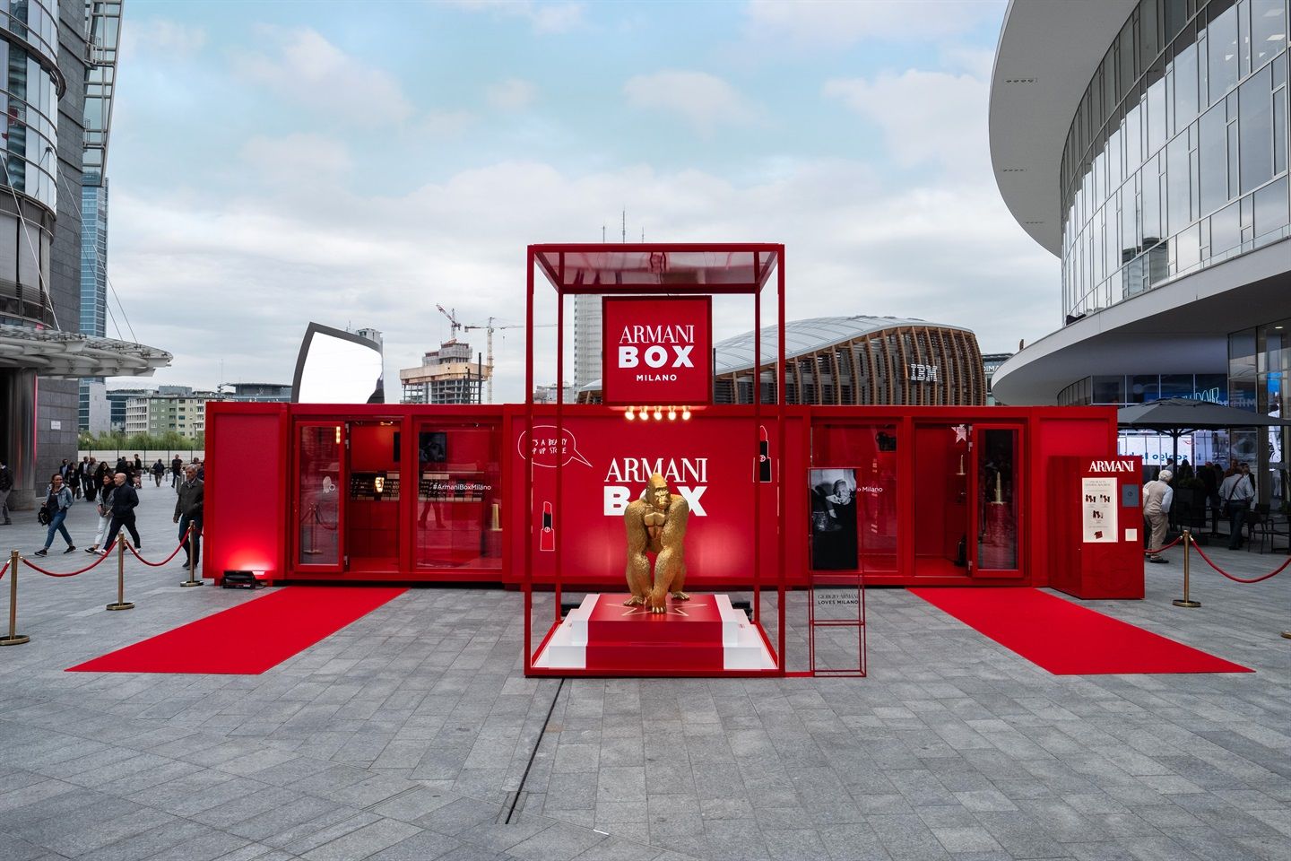 Armani Box on Air Sanya pop up lets customers make their own movies