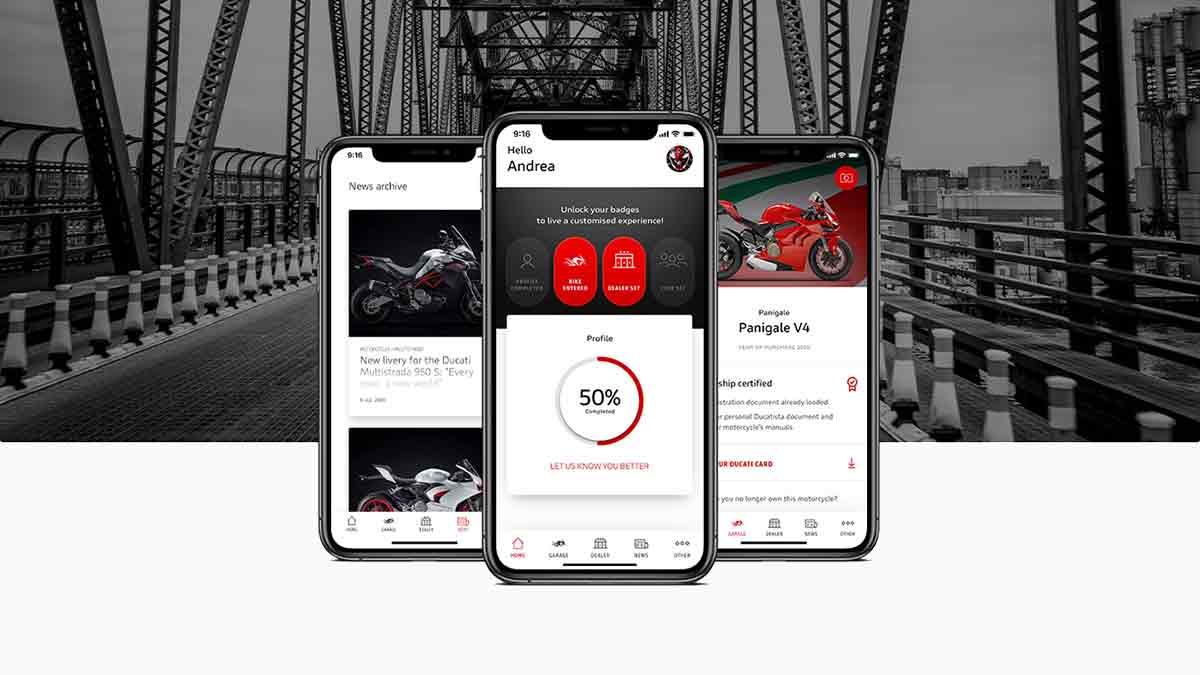 Ducati Introduces MyDucati Mobile App For Customers