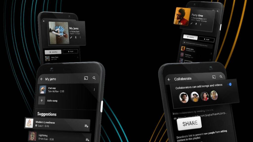 youtube music playlists 1280x720 1