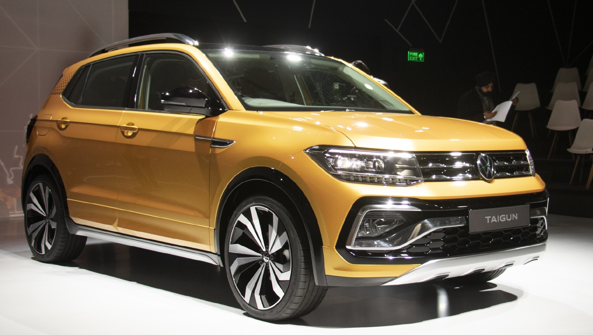 Volkswagen Taigun Teased Ahead of Launch