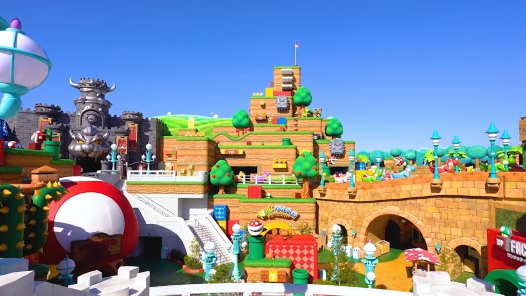 Super Nintendo unveils Japanese theme park