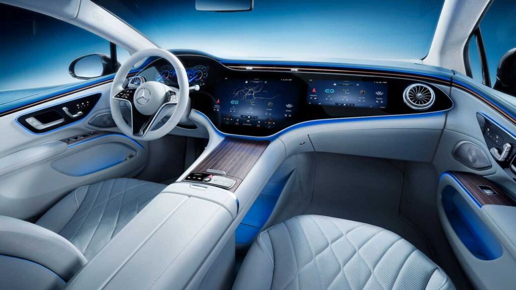Mercedes-Benz EQS Cabin Revealed