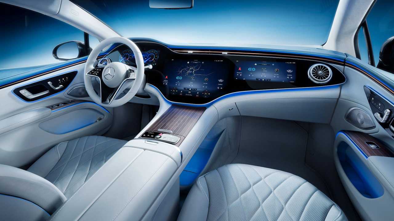 Mercedes-Benz EQS Cabin Revealed