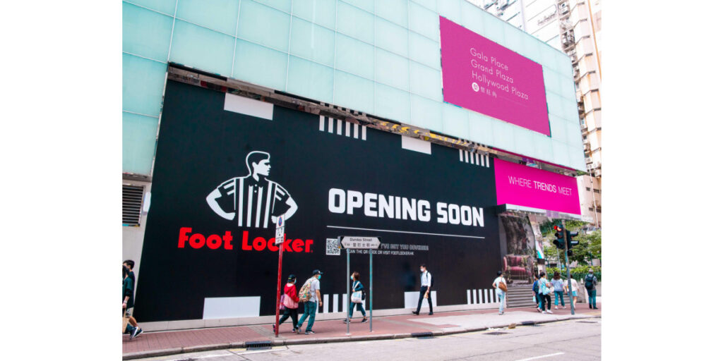 Foot Locker Celebrates Youth and Sneaker Culture in Hong Kong with new Store