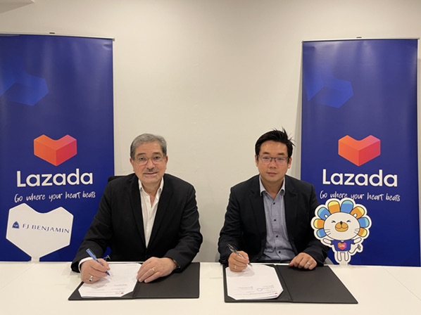 Lazada Singapore x FJ Benjamin MOU Signing 2