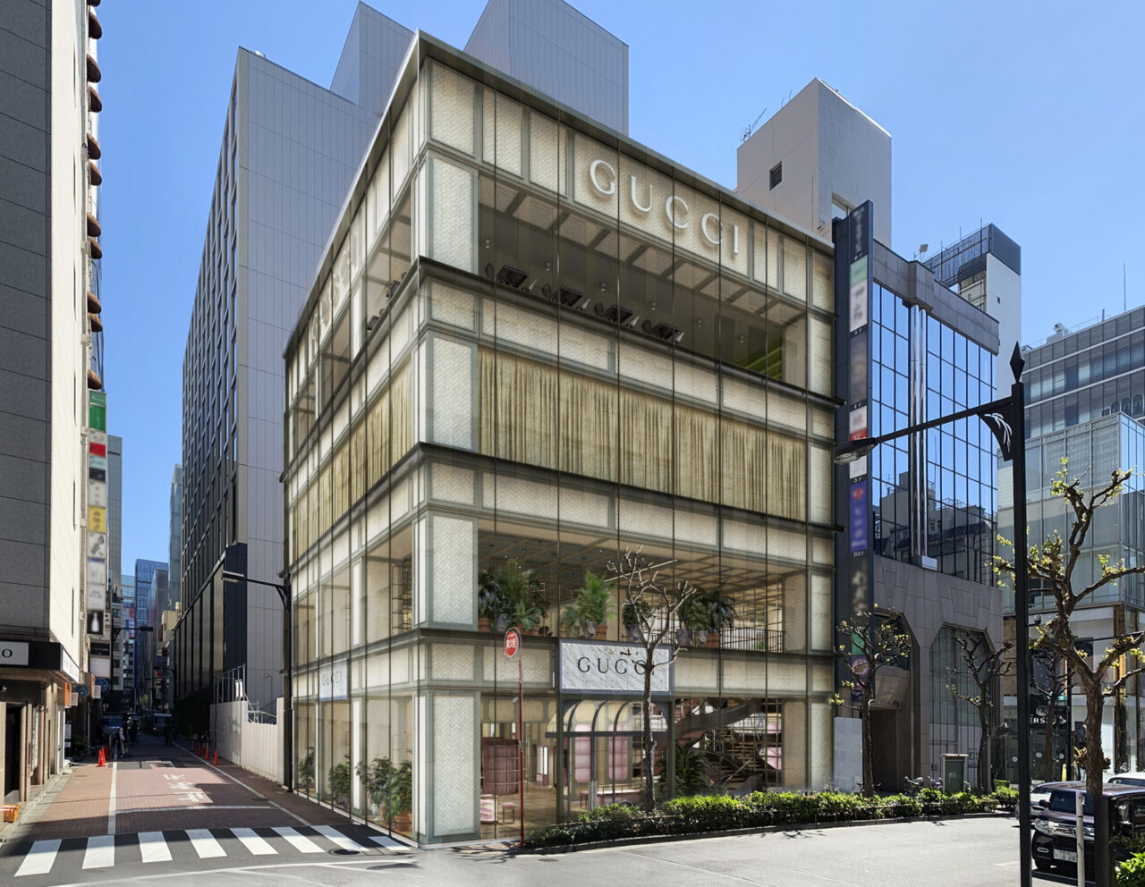 Gucci new flagship store in Tokyo Ginza