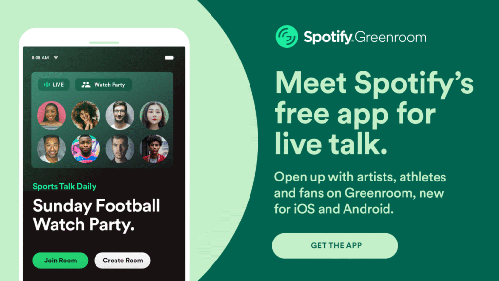 Spotify Greenroom