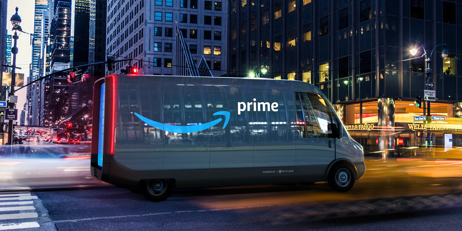 Rivian’s Amazon Delivery Vans Hitting Mass Production
