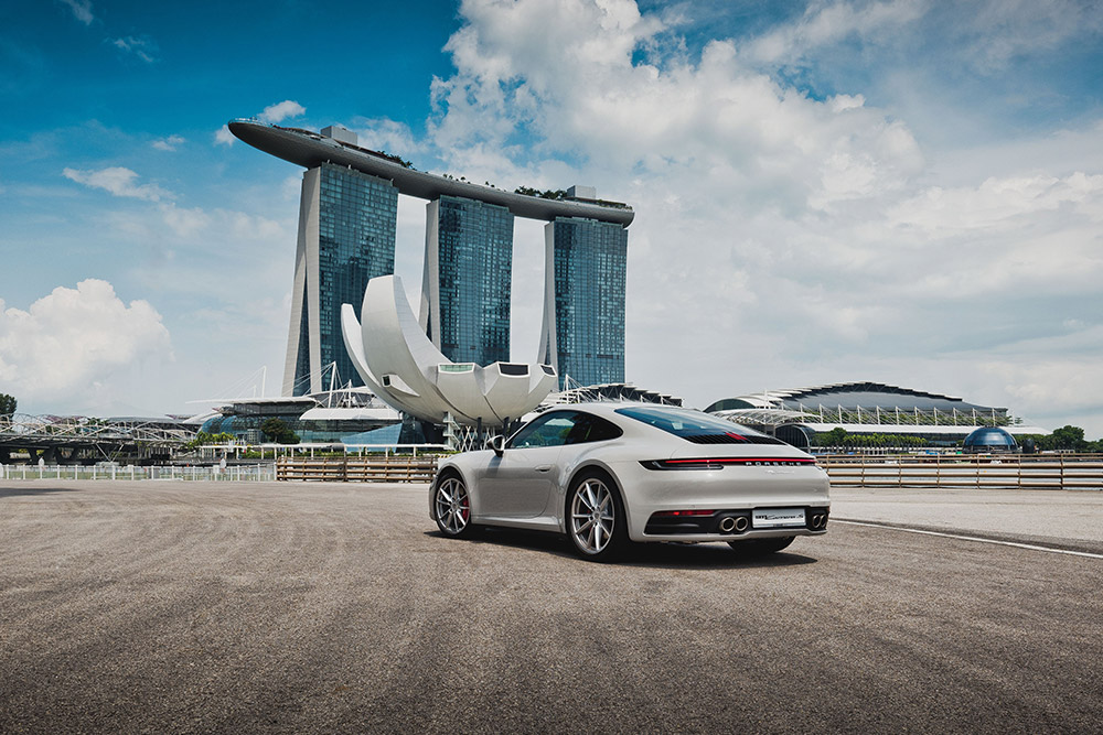 Porsche becomes the first Official Automotive Partner of Marina Bay Sands