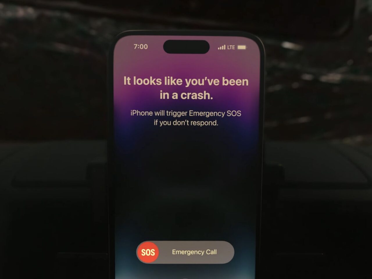 iPhone 14 Car Crash Detection