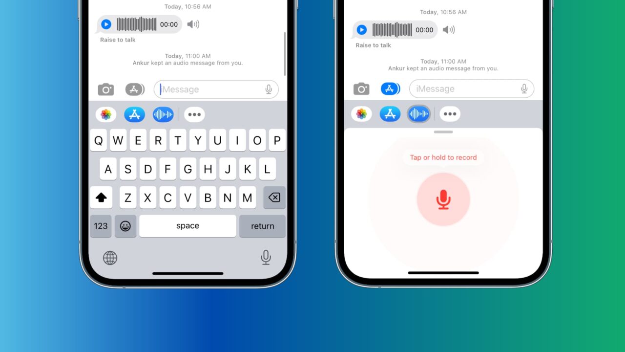 send voice messages