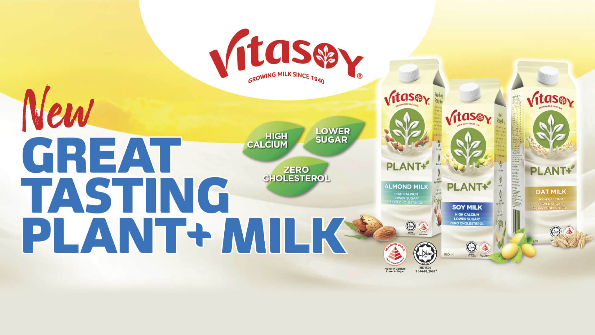 Vitasoy launches plant-based oat yogurt range