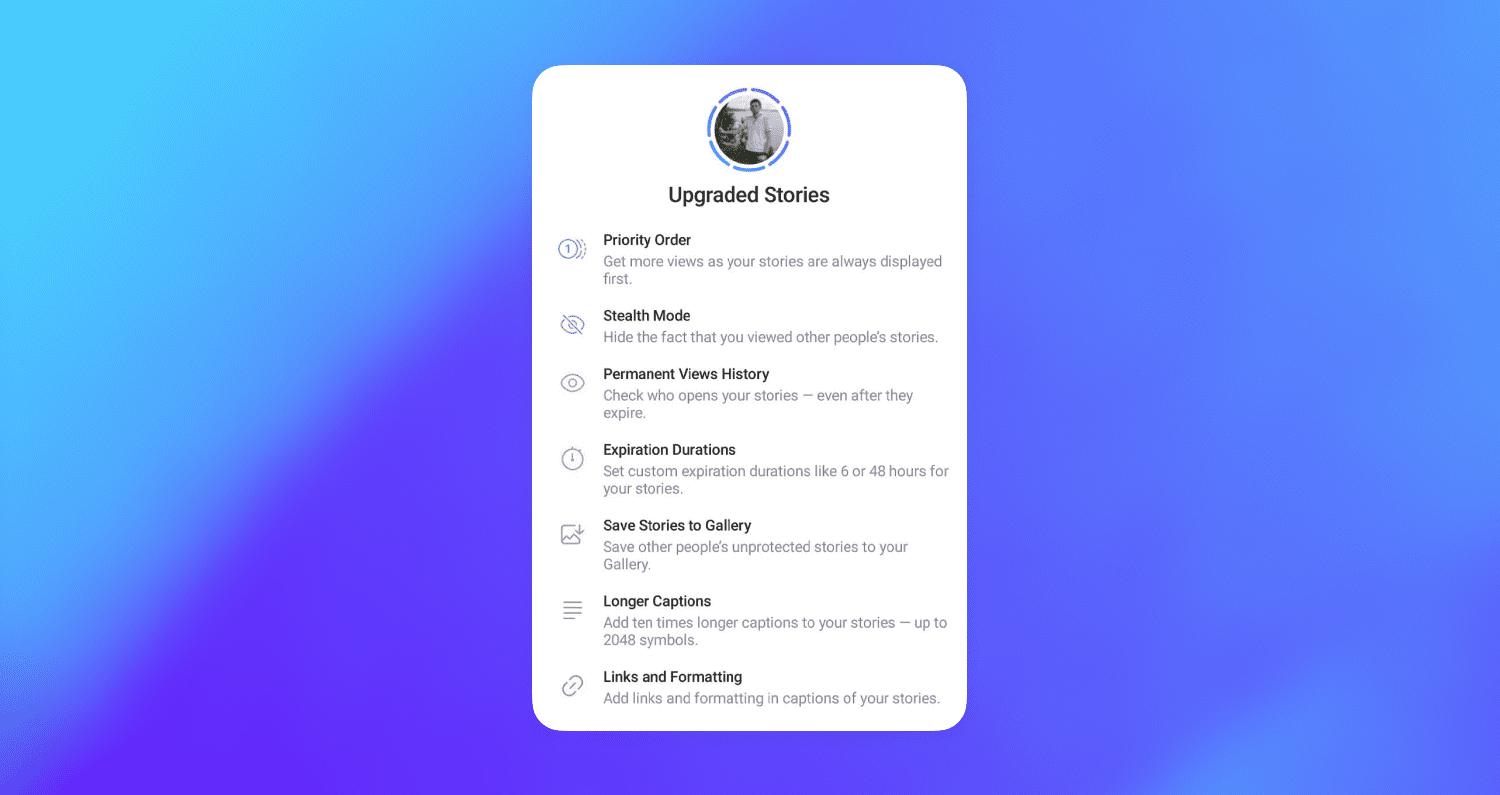 Telegram comes to its senses and makes Stories available to everyone