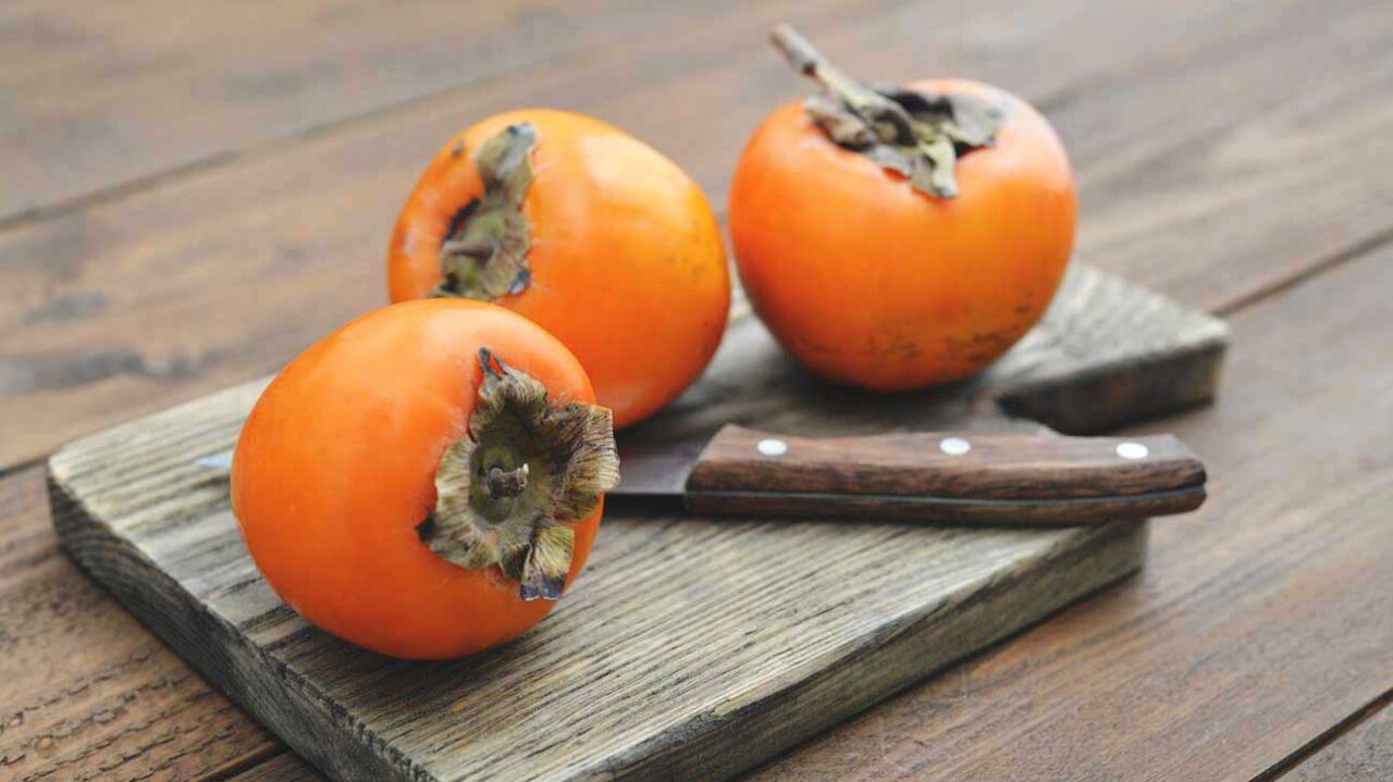 persimmons